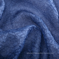 2021 New design Premium 11MM Blue 60%SILK 40% NYLON Chinese Silk Brocade cashmere silk blend  Fabric